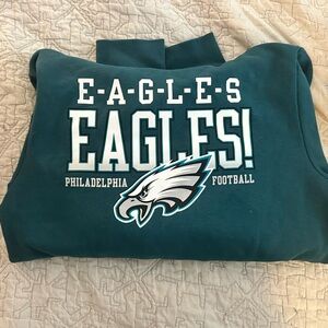 Fanatics Eagles Pullover Hoodie with Drawstring